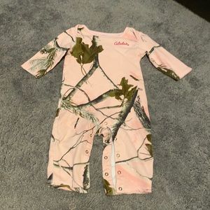 Cabelas Pink Camo bodysuit